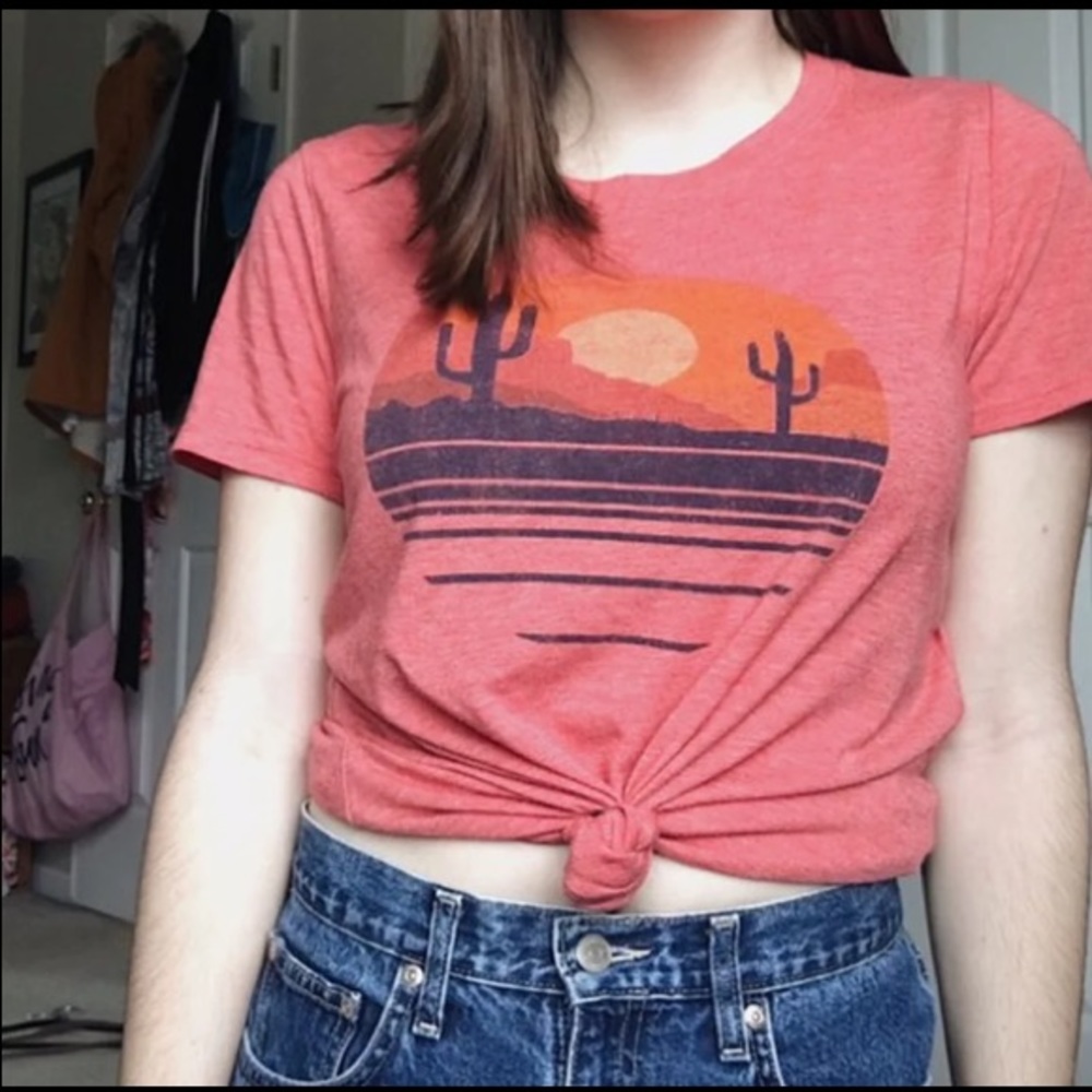 Retro Cactus Desert T-shirt